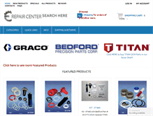 Tablet Screenshot of erepaircenter.com